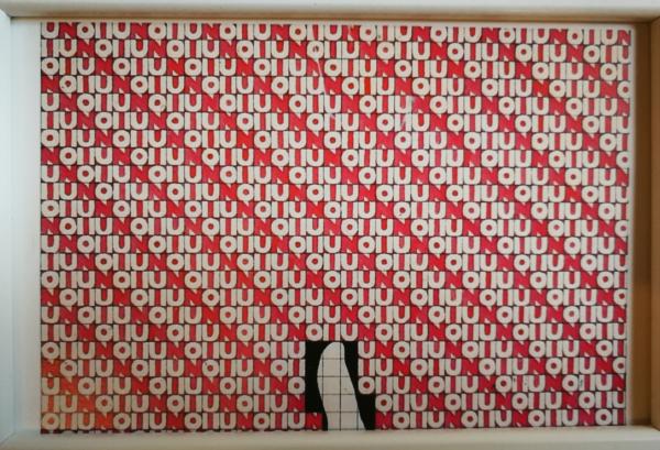 Alighiero Boetti Cartolina stampata in occasione della mostra alla Galleria 420 WB di Ravenna nel 1984 - n 300 esempl Asta n.4 | Gigarte
