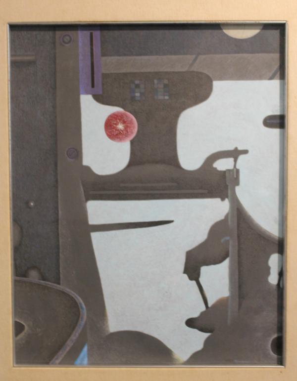 Gianni Palmerini Olio su tela Asta n.4 | Gigarte