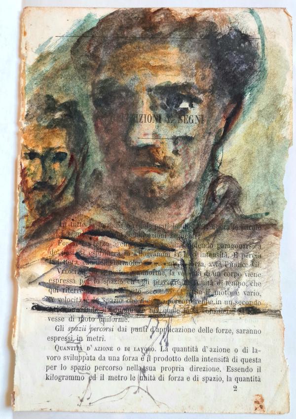 Mario Marcucci Acquerello su carta stampata Asta n.12 | Gigarte