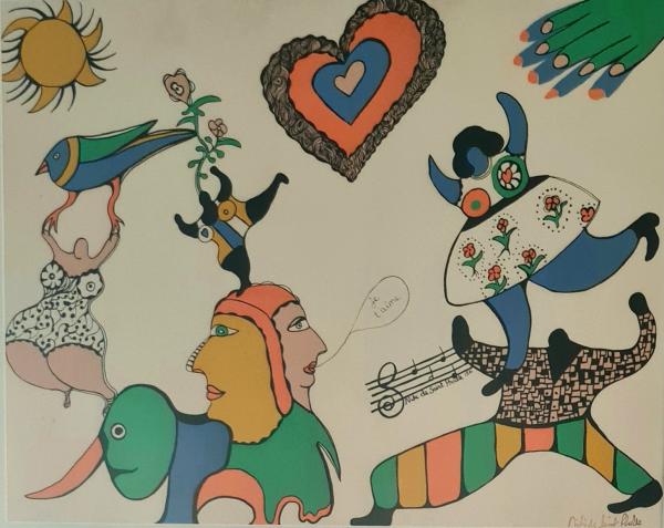 Niki De Saint Phalle Litografia numero 2186/5000 Asta n.14 | Gigarte