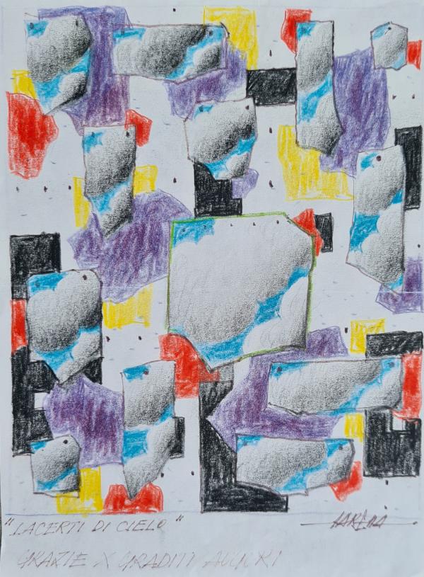 Antonio Carena Pastelli colorati su carta Asta n.14 | Gigarte
