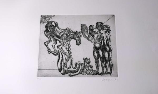 Vittorio Basaglia Litografia n.112/200 Asta n.2 | Gigarte