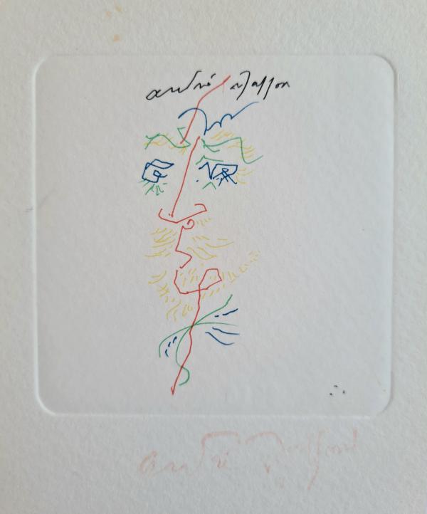 André Masson Riproduzione fotolitografica a 5 colori Esemplare n.2216 di 5000 Asta n.18 | Gigarte