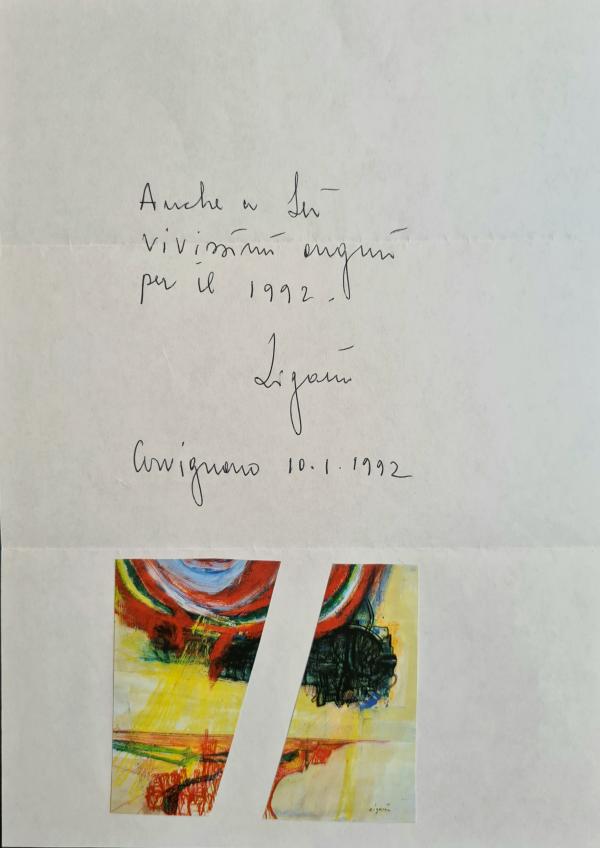 Giuseppe Zigaina Collage su carta Asta n.18 | Gigarte