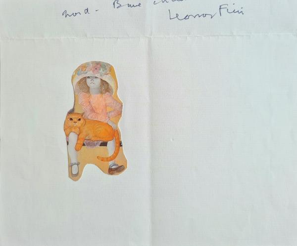 Leonor Fini Collage su carta Asta n.18 | Gigarte