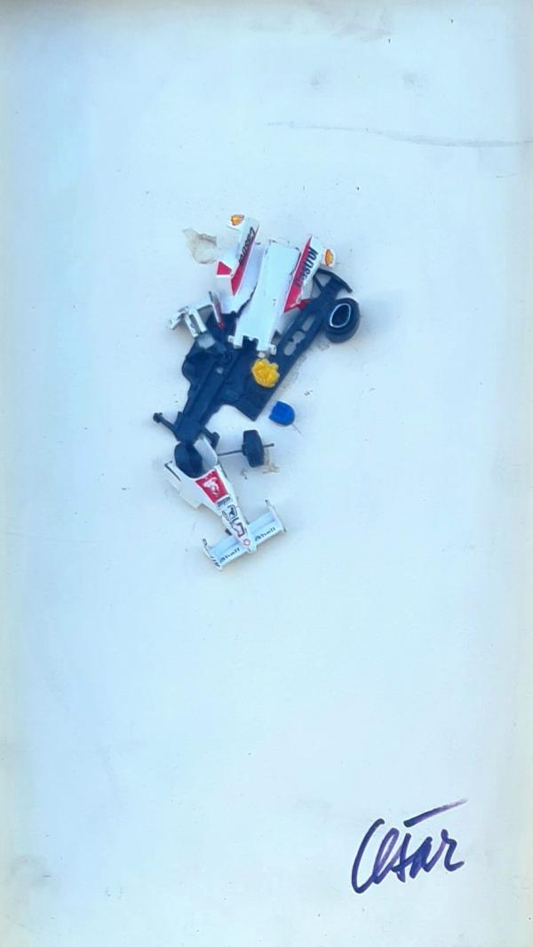 César Tecnica mista collage su cartone (riporta lievi difetti) Asta n.19 | Gigarte