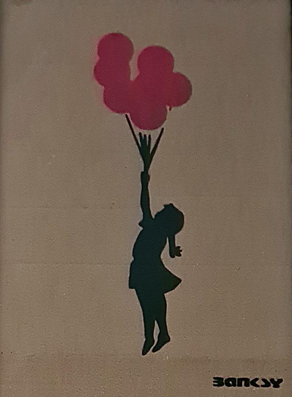 Banksy Stencil su cartone Esemplare numero 11 di 50 Asta n.21 | Gigarte