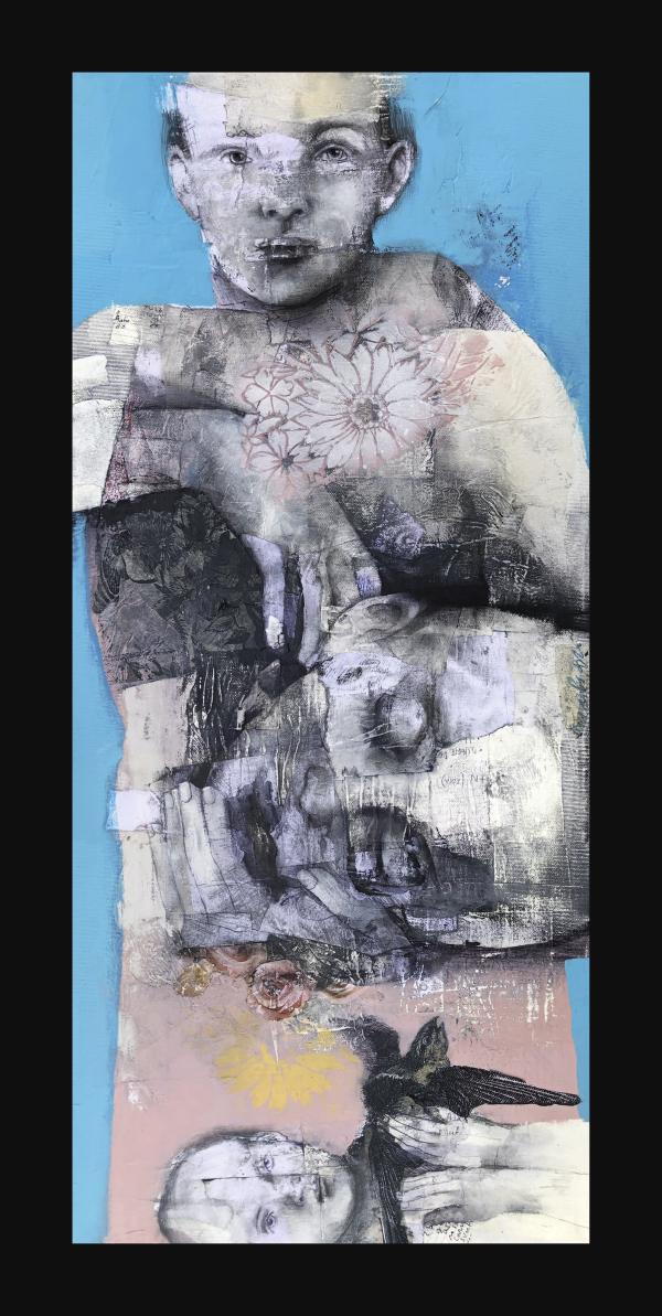 Alessia Zolfo Acrilico e grafite su carta intelata riportata su tavola Asta n.21 | Gigarte