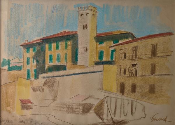 Lucio Venna Pastelli su cartoncino Asta n.38 | Gigarte