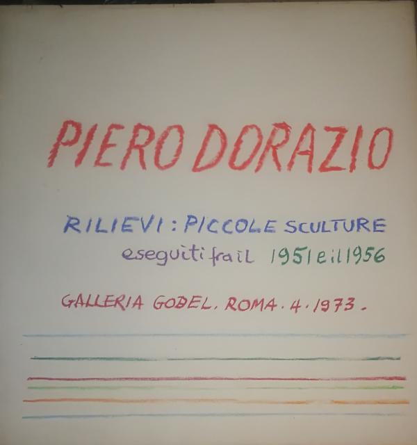 Piero Dorazio Tecnica mista su carta: manifesto espositivo eseguito direttamente dal maestro Asta n.6 | Gigarte